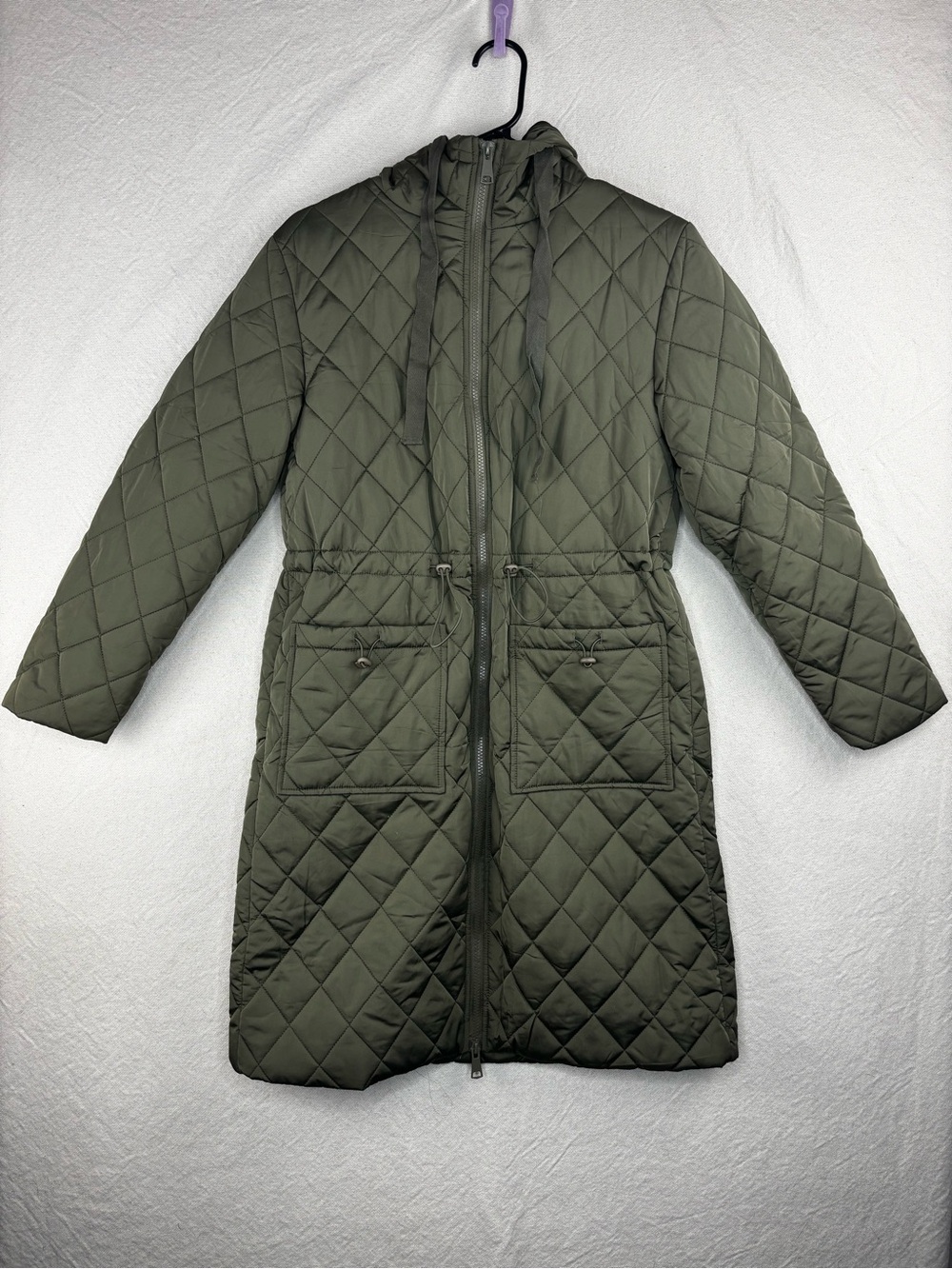 Army Green women’s small winter coat